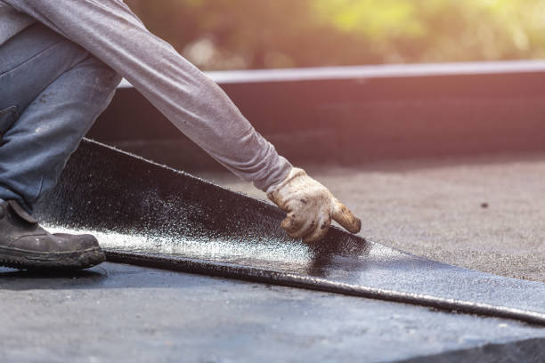 Professional Crawl Space Encapsulation technician working in West Babylon, NY